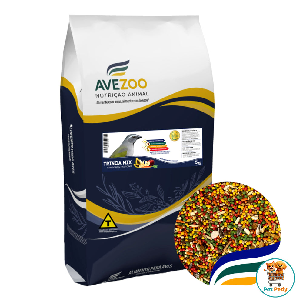 Trinca Mix 5KG - Alimento Super Premium para Aves