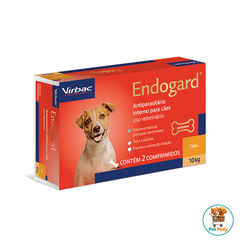 Antiparasitário Endogard para Cães de Até 10 kg