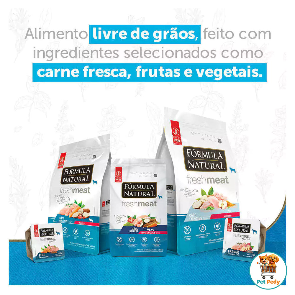 Ração Fórmula Natural Fresh Meat - Adulto Mini Pequeno