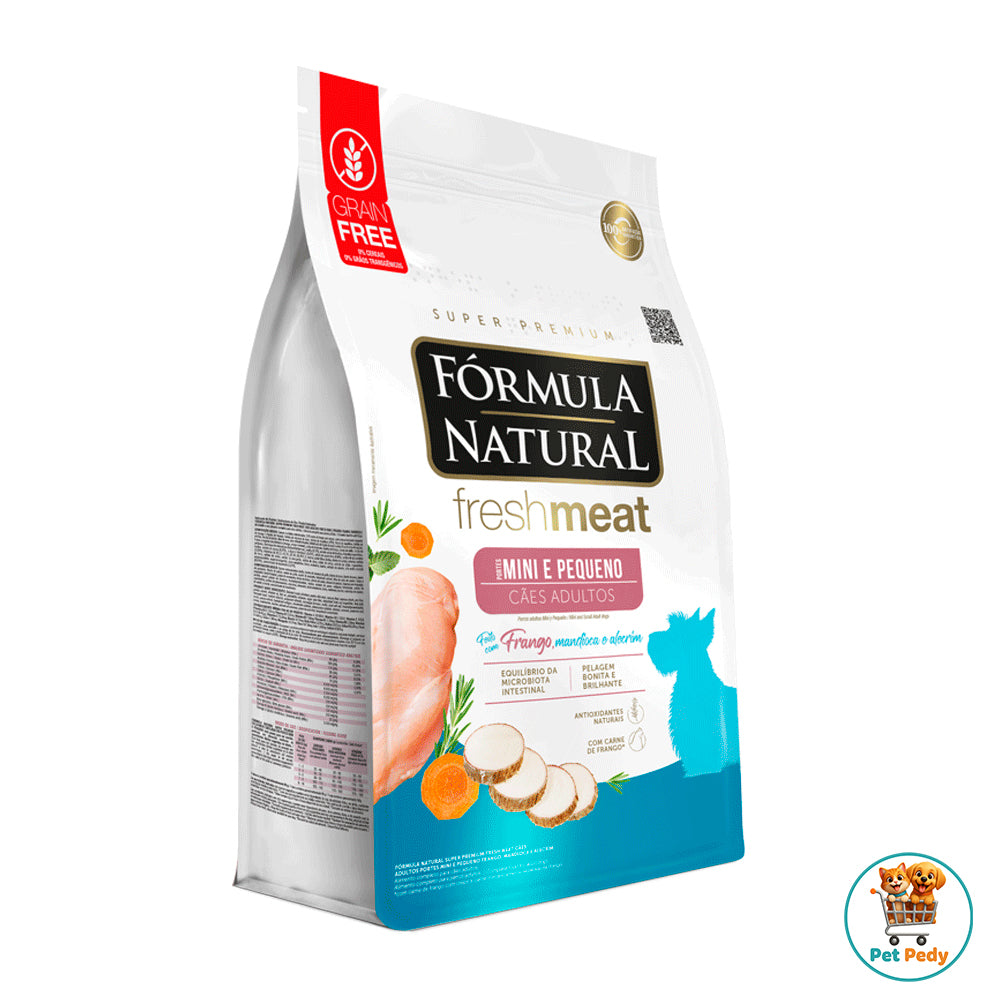 Ração Fórmula Natural Fresh Meat - Adulto Mini Pequeno